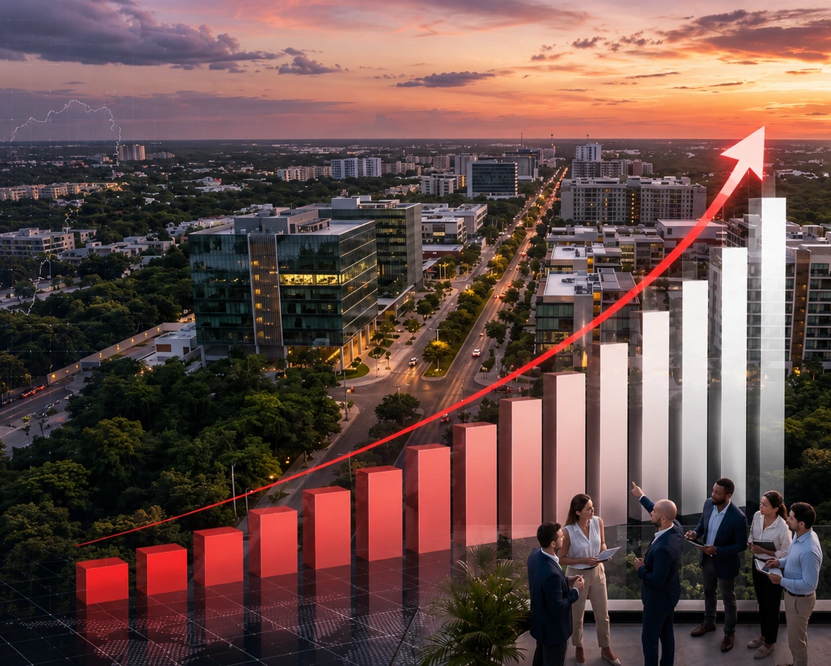 Crecimiento inmobiliario en Yucatán